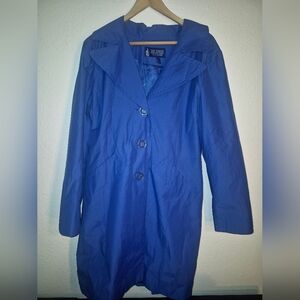 The Tower Colelction By London Fog Trench Style Rain Coat Womens